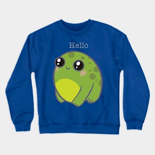 Hello Frog Crewneck Sweatshirt